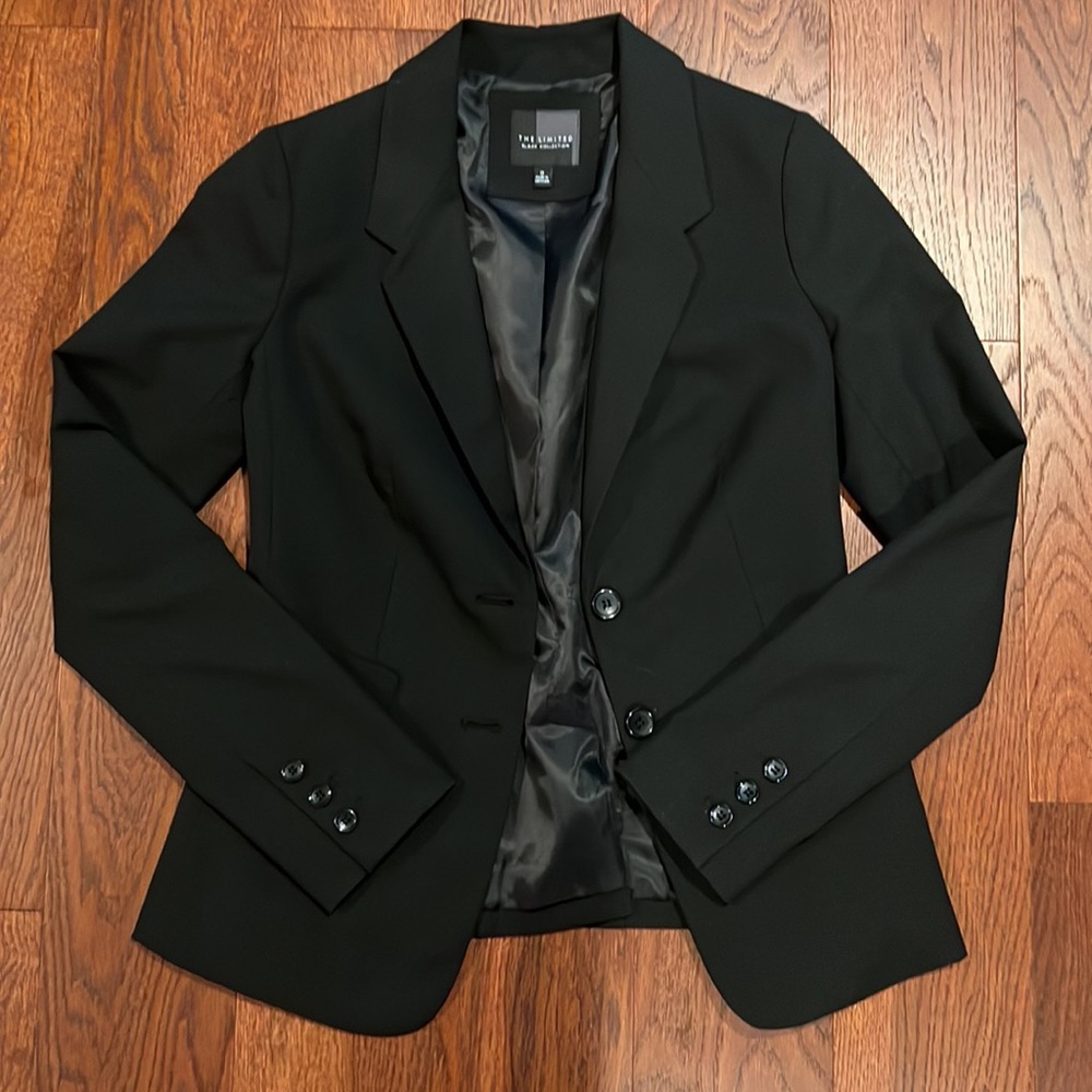 The Limited Black Collection Blazer Suit Jacket EUC